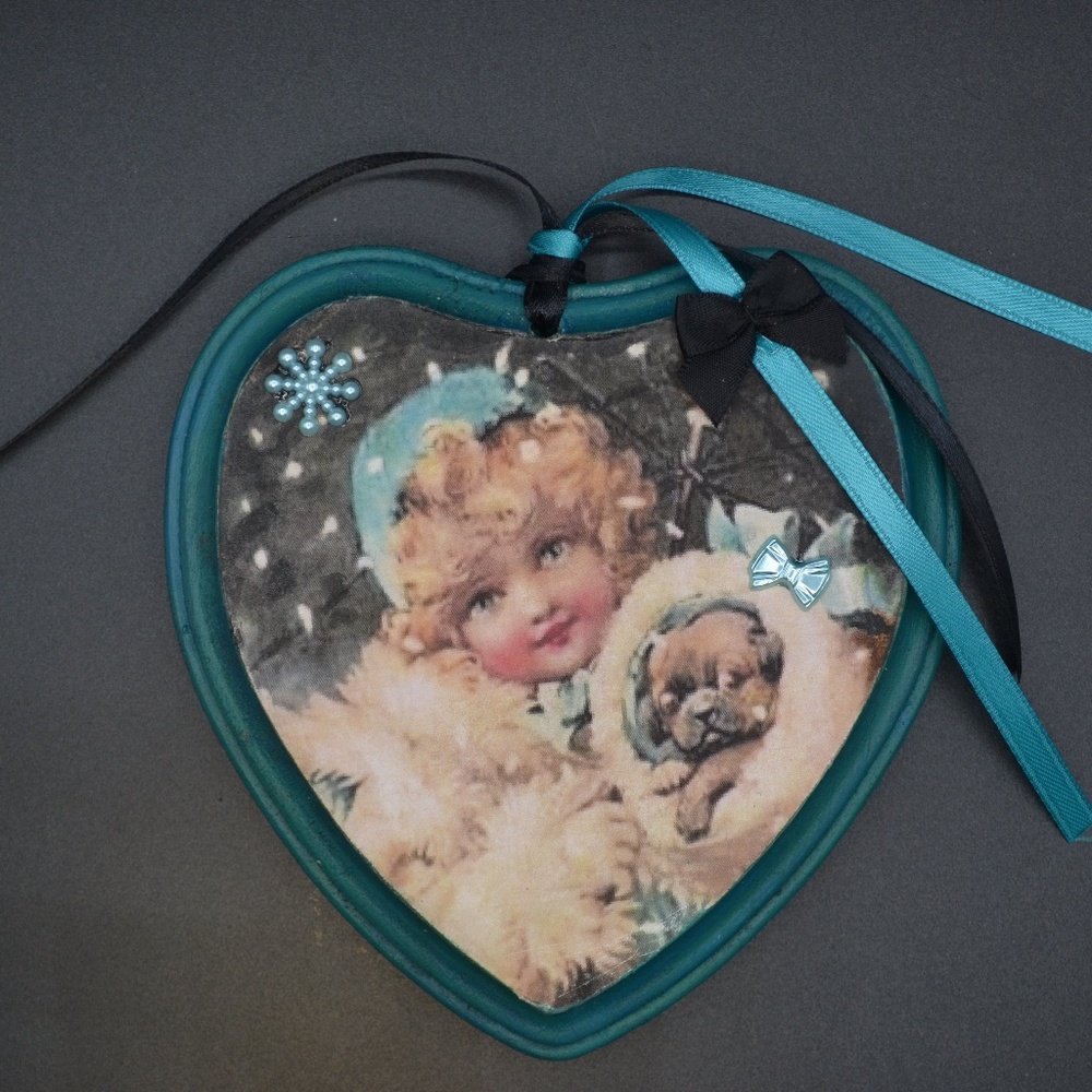 Christmas pug decor